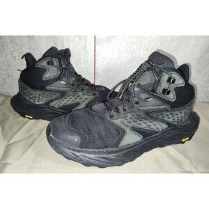 Hoka One One Men's Anacapa 2 Mid GTX Black Hiking Boots Sz 15D
